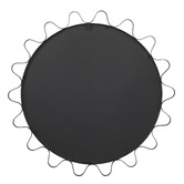 Maddison Lane Aria Wavy Round Wall Mirror
