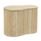 Maddison Lane 45cm Pierre Rattan Side Table
