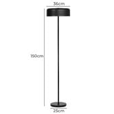 Maddison Lane Nala Iron Floor Lamp