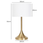 Maddison Lane Issa Iron Table Lamp