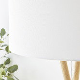 Maddison Lane 150cm Alira Rubberwood Floor Lamp