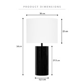 Maddison Lane 54cm Elessar Table Lamp