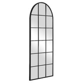 Maddison Lane Black Safiya Arched Full Length Mirror