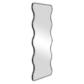Maddison Lane Black Cordelia Wavy Full Length Mirror