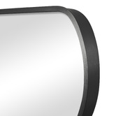 Maddison Lane Black Cordelia Wavy Full Length Mirror