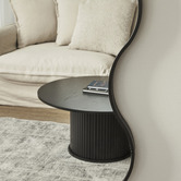 Maddison Lane Black Cordelia Wavy Full Length Mirror