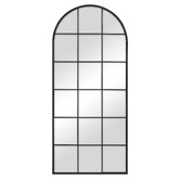 Maddison Lane Black Safiya Arched Full Length Mirror