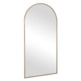 Maddison Lane Cantus Arched Oak Wood Full Length Mirror