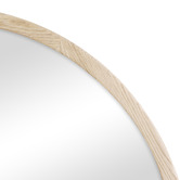 Maddison Lane Avisala Arched Oak Wood Wall Mirror