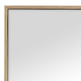 Maddison Lane Euclid Oak Wood Full Length Mirror