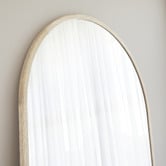 Maddison Lane Cantus Arched Oak Wood Full Length Mirror