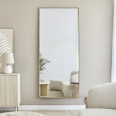 Maddison Lane Euclid Oak Wood Full Length Mirror