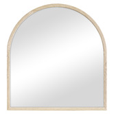 Maddison Lane Avisala Arched Oak Wood Wall Mirror