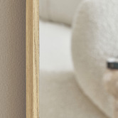 Maddison Lane Euclid Oak Wood Full Length Mirror