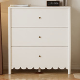 Maddison Lane White Amelie 3 Drawer Chest