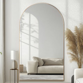Maddison Lane Astoria Arched Aluminium Full Length Mirror