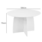 Maddison Lane 4 Seater White Anya Dining Table