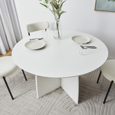 Maddison Lane 4 Seater White Anya Dining Table