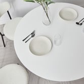 Maddison Lane 4 Seater White Anya Dining Table