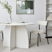 Maddison Lane 4 Seater White Anya Dining Table