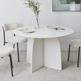 Maddison Lane 4 Seater White Anya Dining Table