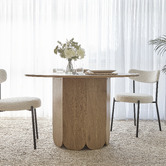 Maddison Lane 4 Seater Natural Gemma Dining Table