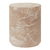 Maddison Lane Dunn 46cm Faux Marble Side Table