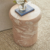 Maddison Lane Dunn Faux Marble Side Table
