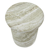 Maddison Lane Amaya Faux Marble Side Table