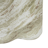 Maddison Lane Green Amaya Faux Marble Side Table