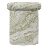 Maddison Lane Amaya Faux Marble Side Table