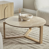 Maddison Lane Arthur Travertine Coffee Table