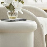 Maddison Lane White Sadie Side Table