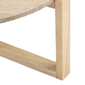 Maddison Lane Arthur Travertine Coffee Table