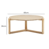 Maddison Lane Arthur Travertine Coffee Table