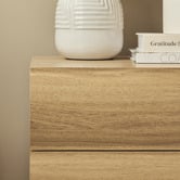 Maddison Lane Carter 2 Drawer Bedside Table
