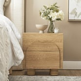 Maddison Lane Roberts 2 Drawer Bedside Table
