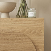 Maddison Lane Roberts 2 Drawer Bedside Table