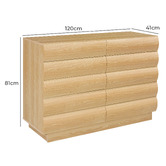 Maddison Lane Carter 6 Drawer Chest