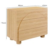 Maddison Lane Roberts 3 Drawer Chest