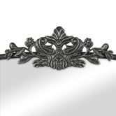 Maddison Lane Dennard Arched Iron Wall Mirror