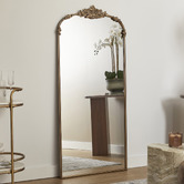 Maddison Lane Dennard Arched Iron Wall Mirror