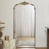 Maddison Lane Dennard Arched Iron Wall Mirror