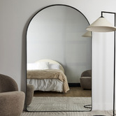 Maddison Lane Marconi Arched Aluminium Wall Mirror
