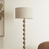 Maddison Lane Corvus Ash Wood Floor Lamp