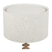 Maddison Lane Wonger Rubberwood Floor Lamp