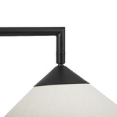 Maddison Lane Rubion Black Metal Floor Lamp