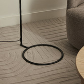 Maddison Lane Rubion Black Metal Floor Lamp