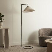 Maddison Lane Rubion Black Metal Floor Lamp
