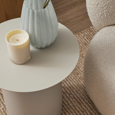 Maddison Lane Roger Round Iron Side Table